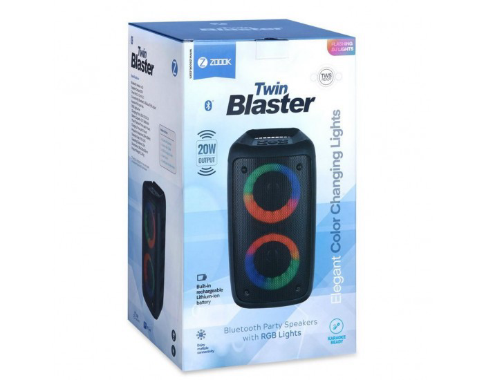 ZOOOK BLUETOOTH SPEAKER 1.0 (TWIN BLASTER)